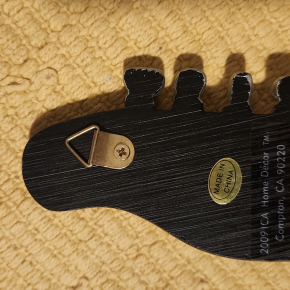 Guitar Headstock Wall Hooks Set Of 3 - Picture 11 of 15